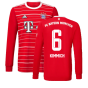 2022-2023 Bayern Munich Long Sleeve Home Shirt (KIMMICH 6)