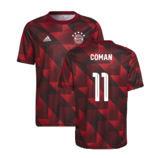 2022-2023 Bayern Munich Pre-Match Shirt (Red) - Kids (COMAN 11)