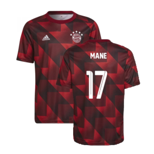 2022-2023 Bayern Munich Pre-Match Shirt (Red) - Kids (MANE 17)