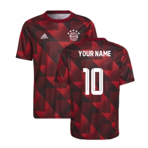 2022-2023 Bayern Munich Pre-Match Shirt (Red) - Kids