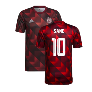 2022-2023 Bayern Munich Pre-Match Shirt (Red) (SANE 10)