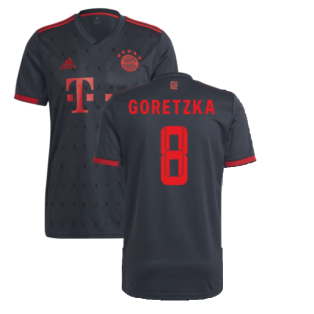 2022-2023 Bayern Munich Third Shirt (GORETZKA 8)