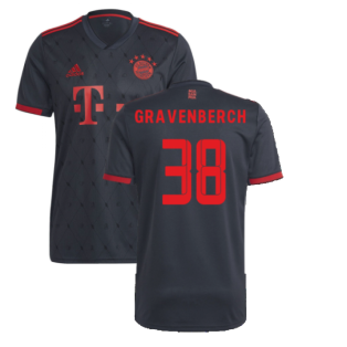 2022-2023 Bayern Munich Third Shirt (GRAVENBERCH 38)