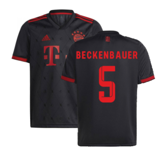 2022-2023 Bayern Munich Third Shirt (Kids) (BECKENBAUER 5)