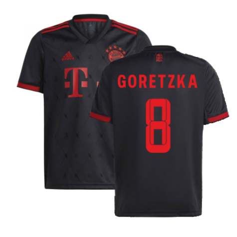 2022-2023 Bayern Munich Third Shirt (Kids) (GORETZKA 8)