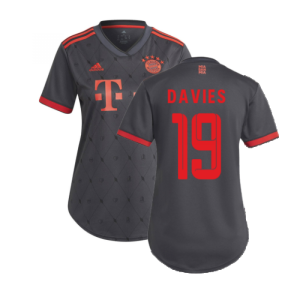 2022-2023 Bayern Munich Third Shirt (Ladies) (DAVIES 19)