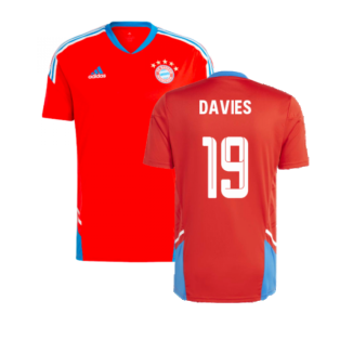 2022-2023 Bayern Munich Training Jersey (Red) (DAVIES 19)