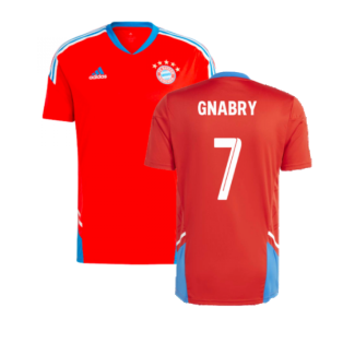 2022-2023 Bayern Munich Training Jersey (Red) (GNABRY 7)