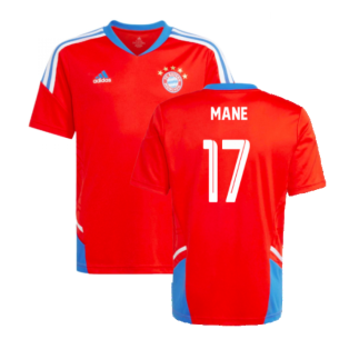 2022-2023 Bayern Munich Training Jersey (Red) - Kids (MANE 17)
