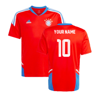 2022-2023 Bayern Munich Training Jersey (Red) - Kids (Your Name)