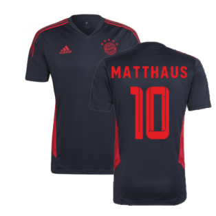 2022-2023 Bayern Munich Training Shirt (Black) (MATTHAUS 10)