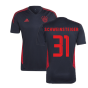 2022-2023 Bayern Munich Training Shirt (Black) (SCHWEINSTEIGER 31)