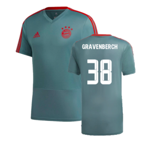 2022-2023 Bayern Munich Training Shirt (Raw Green) (GRAVENBERCH 38)