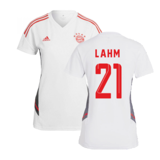 2022-2023 Bayern Munich Training Shirt (White) - Ladies (LAHM 21)