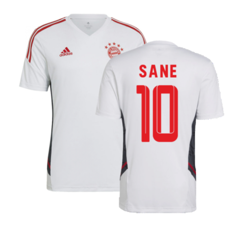2022-2023 Bayern Munich Training Shirt (White) (SANE 10)