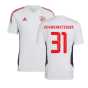 2022-2023 Bayern Munich Training Shirt (White) (SCHWEINSTEIGER 31)