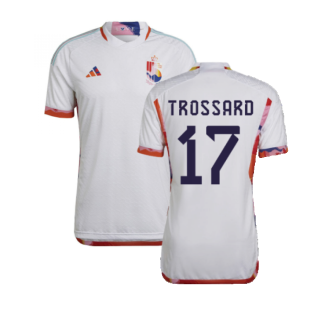 2022-2023 Belgium Authentic Away Shirt (TROSSARD 17)
