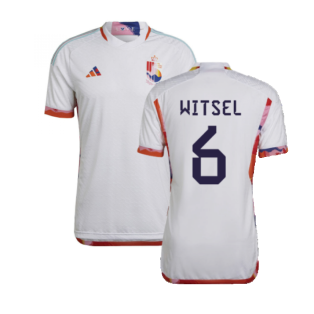 2022-2023 Belgium Authentic Away Shirt (WITSEL 6)