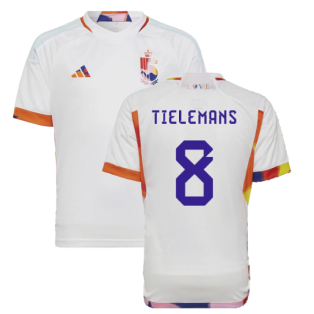2022-2023 Belgium Away Shirt (Kids) (TIELEMANS 8)