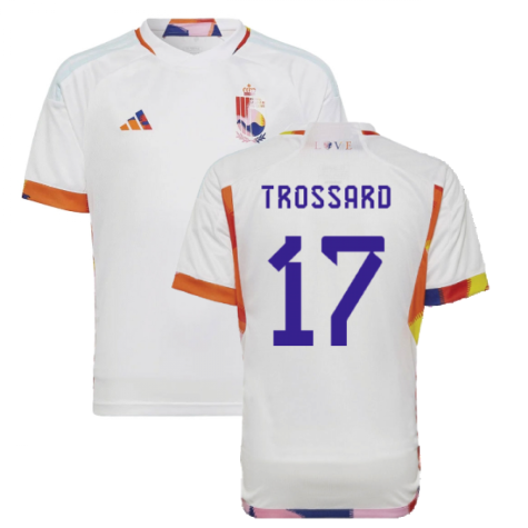 2022-2023 Belgium Away Shirt (Kids) (TROSSARD 17)