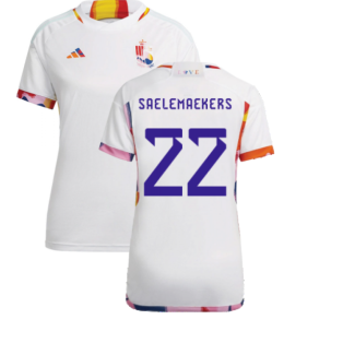 2022-2023 Belgium Away Shirt (Ladies) (SAELEMAEKERS 22)