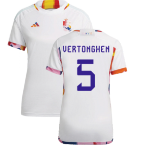 2022-2023 Belgium Away Shirt (Ladies) (VERTONGHEN 5)