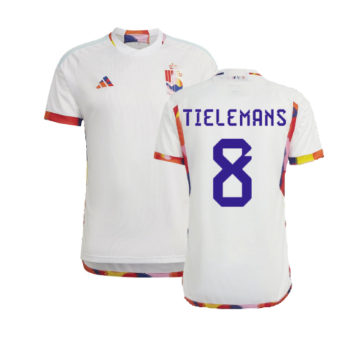 2022-2023 Belgium Away Shirt (TIELEMANS 8)