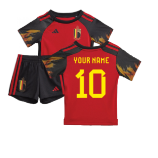 2022-2023 Belgium Home Baby Kit (Your Name)