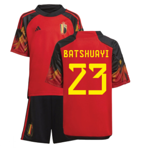 2022-2023 Belgium Home Mini Kit (BATSHUAYI 23)