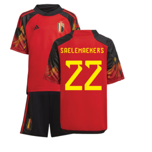 2022-2023 Belgium Home Mini Kit (SAELEMAEKERS 22)