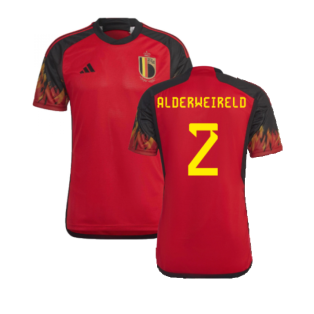 2022-2023 Belgium Home Shirt (Alderweireld 2)