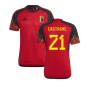 2022-2023 Belgium Home Shirt (Castagne 21)