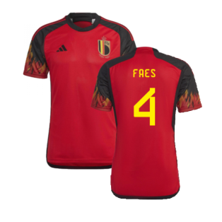2022-2023 Belgium Home Shirt (Faes 4)