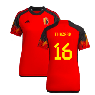 2022-2023 Belgium Home Shirt (Ladies) (T Hazard 16)