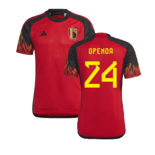 2022-2023 Belgium Home Shirt (Openda 24)