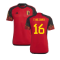 2022-2023 Belgium Home Shirt (T Hazard 16)