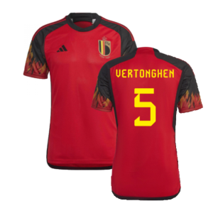 2022-2023 Belgium Home Shirt (Vertonghen 5)