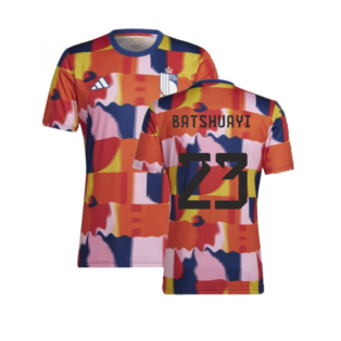 2022-2023 Belgium Pre-Match Shirt (Batshuayi 23)