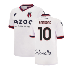 2022-2023 Bologna Away Shirt (SANSONE 10)