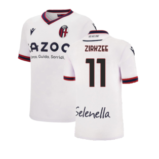 2022-2023 Bologna Away Shirt (ZIRKZEE 11)