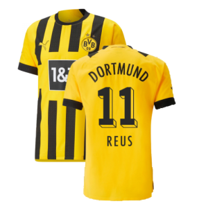 2022-2023 Borussia Dortmund Authentic Home Shirt (REUS 11)