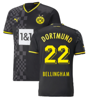 2022-2023 Borussia Dortmund Away Shirt (BELLINGHAM 22)