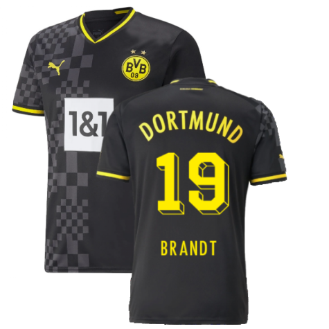 2022-2023 Borussia Dortmund Away Shirt (BRANDT 19)