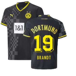 2022-2023 Borussia Dortmund Away Shirt (Kids) (BRANDT 19)