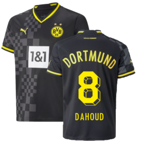2022-2023 Borussia Dortmund Away Shirt (Kids) (DAHOUD 8)