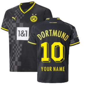 2022-2023 Borussia Dortmund Away Shirt (Kids) (Your Name)
