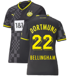 2022-2023 Borussia Dortmund Away Shirt (Ladies) (BELLINGHAM 22)