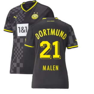 2022-2023 Borussia Dortmund Away Shirt (Ladies) (MALEN 21)