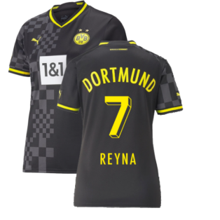 2022-2023 Borussia Dortmund Away Shirt (Ladies) (REYNA 7)