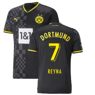 2022-2023 Borussia Dortmund Away Shirt (REYNA 7)